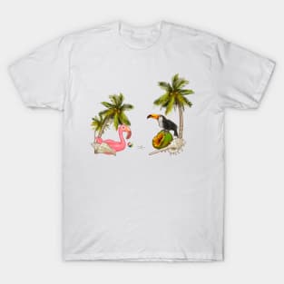 Tropical Theme T-Shirt